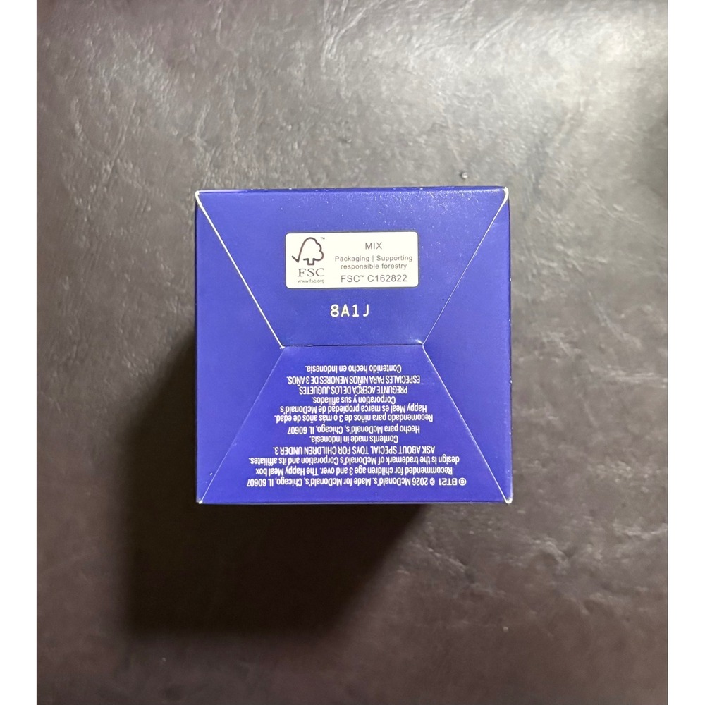 McDonalds Happy Meal BT21 RJ Figure Toy 2024 Limited Edition Collectible Box - Picture 6 of 6